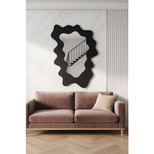 Lustro nieregularne w ramie mdf - MISTY – Blobs Mirrors